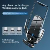 Chargers 20W Car Wireless Chargers magnétique Station de recharge rapide Station de charge aérienne support de téléphone pour iPhone 12 14 13 Pro Max Xiaomi Samsung