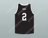 Nombre personalizado de Nay Mens Youth/Kids Gigi 2 Mamba Ballers Black Basketball Jersey Versión 4 Top cosido S-6XL