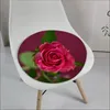 Oreiller des fleurs de rose aime la chaise décorative pour pavé doux pour salle à manger du bureau à la maison canapé de jardin décor tatami