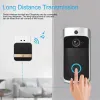 Doorbells Wireless Wifi Video Doorbell Wowcam App Door Viewer 720p Lens Night Version