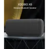 60W XDOBO X8 Bluetooth Speakooth Subwoofer portátil Portable Tws impermeable 6600mAh potente altavoz exterior Aux FM