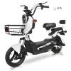 Student à vélo E Bike 350W 48V 14inch 45 km / h Adulte Momening Work Outdoor Electric Bicycle Commutation Feme City Electric Motorcycle