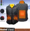 Men Outdoor Usb Infrared Heating Vest Jacket Winter Flexible Electric Thermal Clothing Waistcoat For Sports Hiking yh 29277514