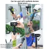 Sticks 10000mAh Hand Grip Power Bank Selfie Stick mit Mini -Stativ für GoPro Hero 12 11 10 9 8 7 6 5 SJCAM DJI YI Camera Mobiltelefone