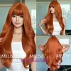 Echte Haar Perücken Online -Shop Perücken Mode Frauen Multi -Farbe Qi Liu Hai Big Wave Long Curly Hair Trendy Daily Kee natürlich