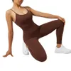 Combinaisons pour femmes Rompers Casual Basic Basic Right Assalage Vêtements pour femmes sans manchettes Sports Sportswear Cotton Rituds Vêtements à sauts pour femmes Top Y24