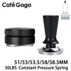 Coffee Tamper Constant Pressure Distributor 51MM 5M 58MM For Delonghi Breville Portafilter Espresso Accessories Barista Tools 240423