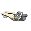 Sapatos casuais elegantes shinestone mulheres saltos limpos para designers de luxo de noiva transparente no noiva