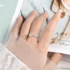 クラスターリングCosya GRA認定1CT Moissanite VVS1 Lab Diamond Ring for Women Engagement Promise Wedding Band Jewelry 925 Silver