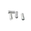 Fléchettes 30 / 50pc Archerie argent argent insert flèche en nock pour id6.2 / 7,6 mm arbalète