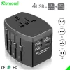 Chargers Universal Travel Plug All in One Adapter зарядного устройства для путешествий с Eu US UK Au Plug Universal Power Power Chockets