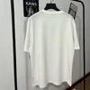 Yaz Yuvarlak Boyun Tişörtlü Desinger Saf Pamuk Kadın T-Shirt Klasik Mektup Baskı Kısa Kollu Gömlek Moda Gevşek Kadın Giysileri Tee CSD2404254-8