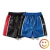 Leather Black Red Green Borad Shorts Pockets 2024 Summer Men Women High Quality Yellow Drawstring Beach Shortpant Breeches 240411