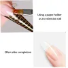 Gel 56g Extended Nail Gel Enhancer Art Clearcoat Semi Permanent Transparent Pink White Tri Color Extended Adhesive Reinforcement Adh