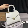 Дизайнеры C-Buckle Studio Sammy Tote Bags Luxursys Женщины плечо седл Сумка сумочка с поперечим