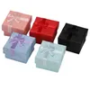 48pcs jewelry gift box for ring size 4*4*3cm mix color