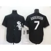 White Sox Elite Baseball Jersey para fãs 45# 7# 79#