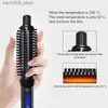 Curling Irons Professional curly hair iron brush Korean curly hair comb 220 32mm electric curly hair 110V-240V beauty salon tool Q240425