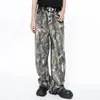 Men's Jeans Men Baggy Camouflage Straight Denim Pants Harajuku Streetwear Hip Hop Korean Fashion Man Trousers