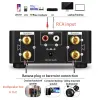 Amplifikatörler Bluetooth HiFi Güç Amplifikatörü 50WX2 TPA3116 Kanal 2.0 BT 5.0 Amp Ev Araba Dijital Sesli Amplifikatörler USB UDisk TF Müzik Çalar