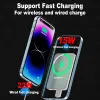 Cases 20000mAh Magnetic Wireless Power Bank PD20W Macsafe Powerbank External Auxiliary Battery Charge For iphone 12 13 14 Pro Max Mini