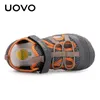 Arrival Children Fashion Footwear Soft Durable Rubber Sole UOVO Kids Shoes Comfortable Boys Sandals With #22-34 240419