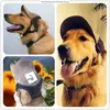 Ropa de perros Pet Baseball Cap "G" Carta Deportes para perros Autando al aire libre Sombrero transpirable Protección solar Pequeña grande