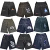 Men's Jeans JNCO Y2K Hip Hop Pocket Baggy Denim Gym Women 2023 Summer New Haruku Gothic Men Basketball Shorts Streetwear