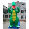 12mH (40ft) with blower Giant inflatable dinosaur Cartoon Animal For Outdoor Event Decoration Attractive Sculpture green Dragon