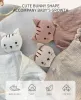 Продукт мягкий хлопковый муслин детский нагрудник на фаршированном кошачьем кукле новорожденных, улавливая полотенца одеяло, детка, спящая полотенце
