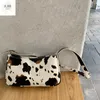 Bag Casual Cow Muster Frauen Umhängetaschen Designer Dot Handtaschen Luxus PU Leder Crossbody Messenger Dame kleine Geldbörsen 2024