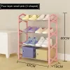 Racks Simple Shoe Rack Rack Economic Multicouche Assembly Dormitory Organizer Space Sauvegarde de stockage de stockage Chaussures du support Organisateur du support