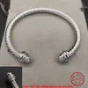 Classic Dys925 Silver Bracelet met universele aantrekkingskracht