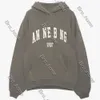 2024 Designer T Shirt Anine Binge Tshirt Tee Hot Sale 24ss Women Luxury Fashion Cotton Hooded New AB Anine Binge Classic Letter Print Wash Water Sweatshirt Hoodies 722