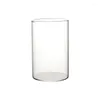 Tea Cups Transparent Lightweight Glass Cocktail Cup Simple Long Drinking Colin Straight Body High Borosilicate Wine