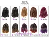 Perruques de cheveux authentiques boutique en ligne Curl Gradient Dirty Braid Chemical Fibre Wig