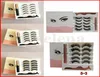 Eyeliner líquido magnético Falso Eyelashes Tweezer Magnet Lashes Glue Ferramentas de Make Up 5 Pares Cília 3 em 1 set2700095