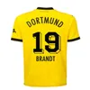 2023 2024 Reus Reyna Sancho 50a maglie di calcio 23 24 Coppa Versione Dortmund Kamara Hummels Adeyemi Brandt Shirt Hazard 2063