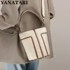 Abendtaschen Mini Eimer Bag Tasche Derma Frauen Luxus Handtasche Lady Cowhide Crossbody kleine Frau Schulter Damen Mode 2024