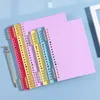 Spiral Notebook - A5 Thick Plastic Hardcover 8MM College Ruled in 4 Colors, 80 Sheets/160 Pages Journals for Work, Study, and Note-Taking