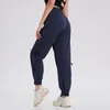 Ll yoga pantalon lâche pour femmes lâches de poutre élastique porteuse portant des vêtements de fitness sports de course à pied sèche