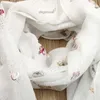 Écharpes écharpe femmes papillon imprimé long enveloppe féminine femme pashmina volée manteau d'hiver Echarpe hiver féminin a50