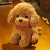 Fyllda plyschdjur valp teddy hund plysch leksak simulering hund för barns följeslagare leksaker realistiska plysch neddy hund plysch djur hem dekoration