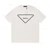 Mens Casual Print Creative T-shirt Famous Brand Man Triangle Edition Tshirt Tshirt Slim Fit Crew Cou à manches courtes