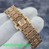 AP Crystal Pols Watch Royal Oak Series 67653or Hammer Gold Craft Gemakkelijk bekend als Frost Gold Meer briljante kwarts Womens Watch Nauwkeurige timing