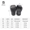 Luvas de treinamento de boxe de engrenagem Pu luvas de proteção à mão Materiais respiráveis e duráveis Luvas de competição Muay Thai luvas de boxe luvas de boxe 8 10 12 14 240424