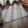 Mattes de bain tapis de bain pavé de salle de bain tapis de salle de bain Mat à sol en mousse Bathmat épais absorbant doux absorbant non glissant tapis lavable pour douche de bain