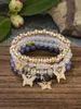 Pulseira de pedra de cristal de jóias de jóias novas para mulheres para mulheres coloras de borboleta borboleta charme pulseira de pulseiras de mão de mão