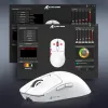 Мыши Новая атака атака x3 Gaming Mouse TRI Режимы подключения 6 Регулируемые DPI Computer Lightweight Game мышей для ноутбука для ноутбука для ПК