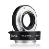 アクセサリーMEIKE MKSAF3Aメタルオートフォーカスマクロエクステンションチューブ10mm 16mm for SonyミラーレスA6300 A6000 A7 A7SII Nex Emountカメラ